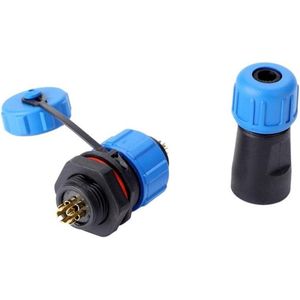 Allecto Plus - Waterdichte Luchtvaartconnector IP68 5Pin - Geschikt voor Prise Avionics - Hoogwaardige Kwaliteit