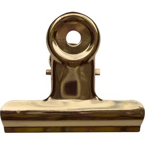LPC Papierklem Bulldog clip goud - 19 mm -30 stuks