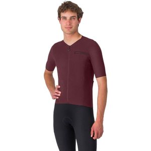 Castelli Premio Evo Korte Mouw Wielertrui Paars L Man