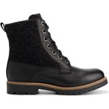 Travelin' - Folge - Veterboots - Zwart - Wol/Vilt