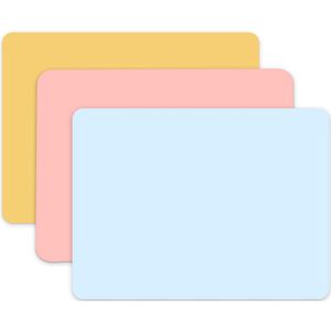 Veelzijdige Siliconen Werkmat Set voor Keuken en Creatieve Hobby's, 30 x 40 cm, 3 Kleuren