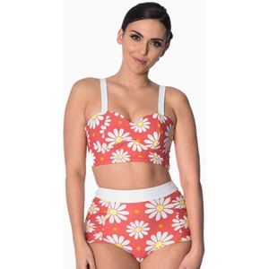 Dancing Days - CRAZY DAISY BUILT UP Bikinitop - S - Rood