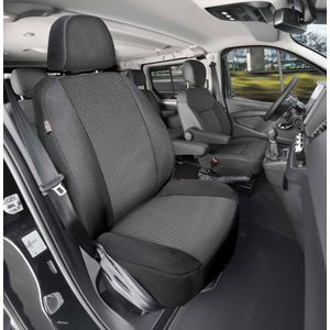 Walser Hoes Performer van 100% polyester compatibel met Mercedes-Benz Viano/Vito/Mixto (W639), 1 enkele hoes passagiersstoel