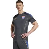adidas - Olympique Lyon - Trainingsshirt - Donkergrijs - 2025-2026