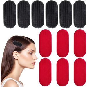 Allecto Plus - Haarhouders voor mannen en vrouwen - Haarspeld voor kappers - Magische haarstickers - Kapperaccessoires - Antislip - 12 stuks