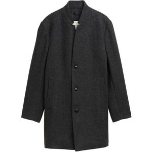 Tom Tailor - Wollen Jas - Met Opstaande Kraag - Winterjassen