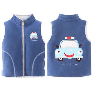 Mouwloos Fleece Vest voor Kinderen - Warm en Comfortabel voor Lente en Herfst