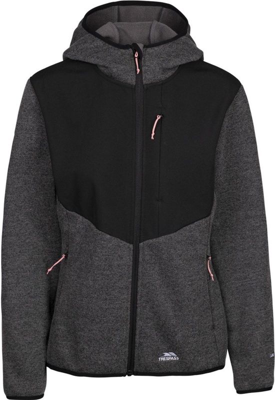 Trespass - Tierra Fleece At400 - Fleecejacke - Grijs Marl