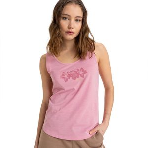 Roxy Surfclassic Mouwloos T-shirt Roze L Vrouw