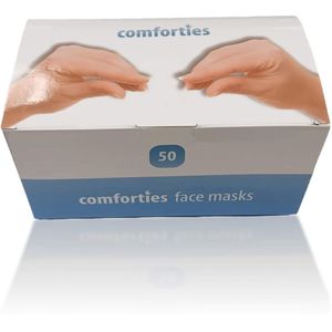 Dutchblue Mondmaskers 3 laags BFE ≥ 98% 50 stuks