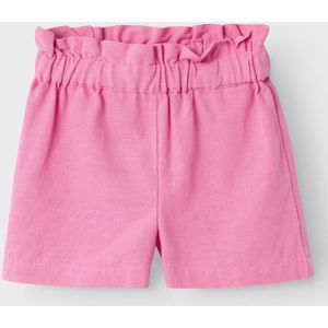 Name it Short linnen roos - NMFFERFONA - Maat 92