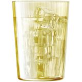 L.S.A. - Gems Tumbler Glas 560 ml Set van 4 Stuks Assorti - Glas - Oranje