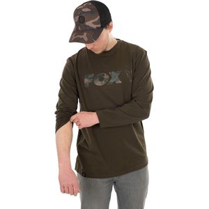 Fox Khaki / Camo Longsleeve Small