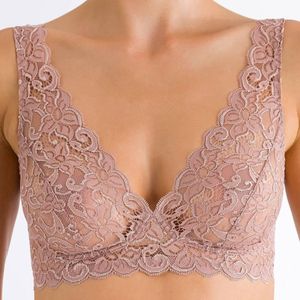 Hanro - Bralette - Moments - Bruin - EU 75A / FR 90A