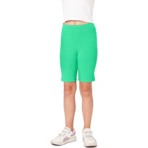 Bellivalini Meisjes Leggings - Sport - Vrijetijdsbroek - Korte - Katoen - Mint - 140 - BLV-BLV50-281-LE