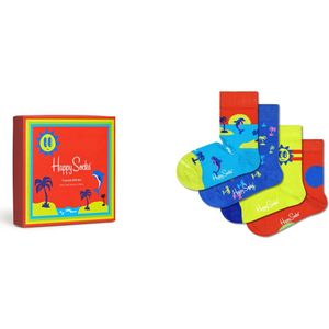 Happy Socks - 4-Pack Tropical Gift Set - Kinderen - Sokken