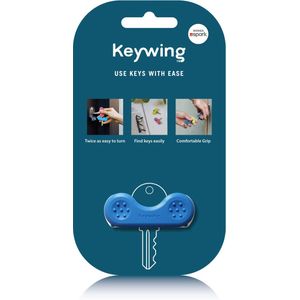 Keywing sleutelhulp Nieuw model - blauw - hulpmiddel voor artritis - betere grip - meer kracht