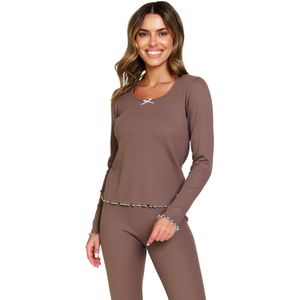 Doctor Nap Dames Pyjama Mocha Mousse PM.7304 36 / S