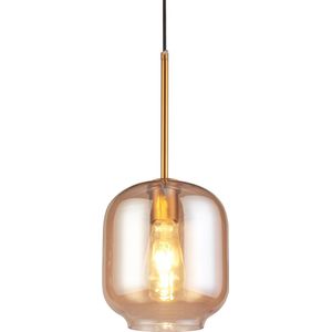 Design hanglamp met amber glas - Venice