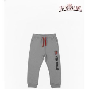 Marvel Spiderman – Joggingbroek Jongens – 100% Katoen – Maat 98/104 – Grijze Comfortabele Sportbroek – Spidey – Spiderman Broek Kinderen – Kinderkleding – Jongensbroek – Vrijetijds Kleding – Superheld – Stoer design