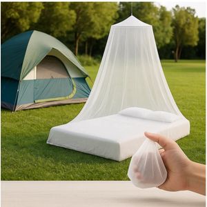 Klamboe 2 persoons - Wit - 60 x 250 x 1000 cm - Polyester - tent - ledikant