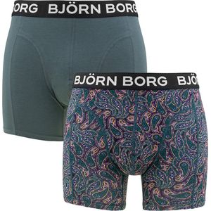 Björn Borg 2P bamboe boxers basic print multi - M