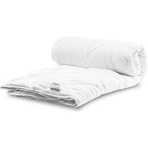 Zomerdeken 135 x 200 cm dun en licht dekbed voor de zomer - Anti-allergisch deken wit