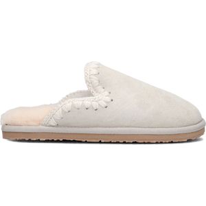 Mou Slipper Eskimo Pantoffels - Sloffen - Dames - Zilver - Maat 42