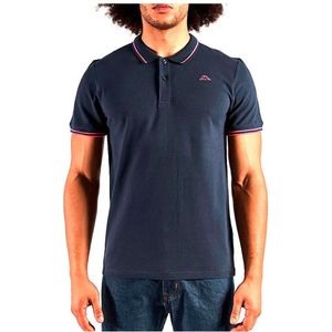 Kappa - Ezio - Poloshirt - Blauw - 100% Katoen