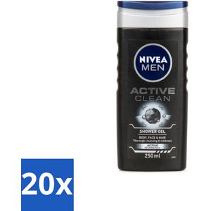 NIVEA MEN - Active Clean - Douchegel - 250 ml