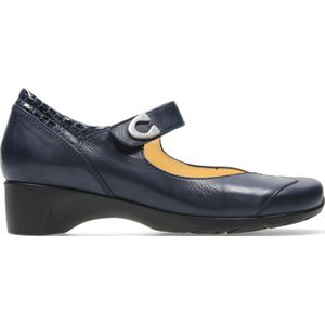Wolky Bandschoenen Chili blauw leer