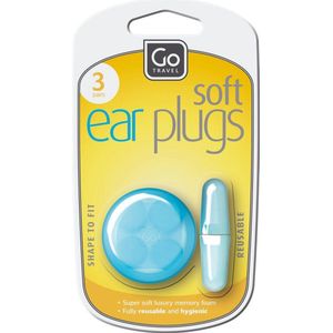 Go Travel - Super Soft Oordoppen - Foam - Zacht - Handige Verpakking