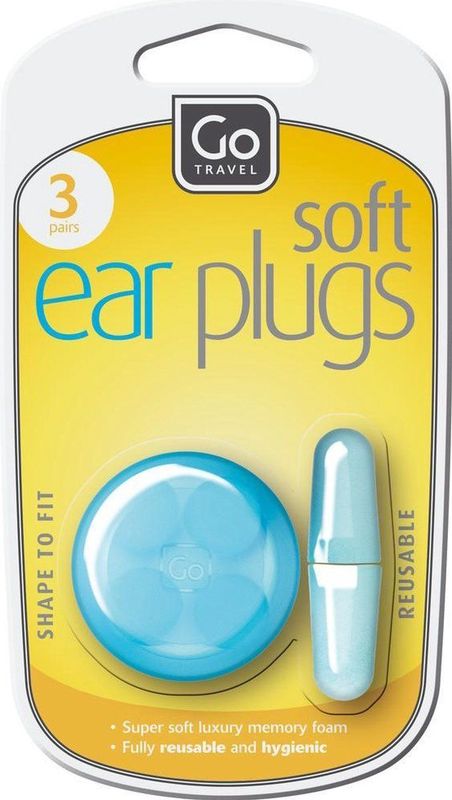 Go Travel - Super Soft Oordoppen - Foam - Zacht - Handige Verpakking