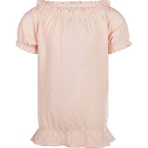 No Way Monday - Meisjes Shirt - Faded Peach - Maat 152
