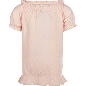 No Way Monday - Meisjes Shirt - Faded Peach - Maat 152