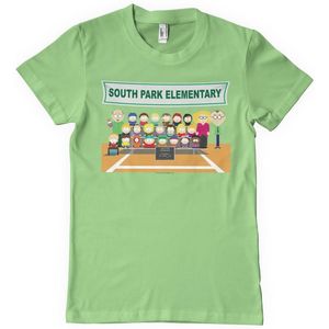 South Park Elementary T-Shirt MintGreen-S