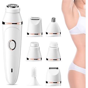 Vimora 7-in-1 Ladyshave voor vrouwen - Scheerapparaat voor dames - Ontharing & gezichtshaar - Bikini lijn - Verwijderen - Epilator - Gezicht - Trimmer - Gezichtsepilator vrouw - Epileerapparaat