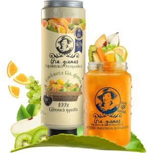 Gia giamas lemonade - Multivruchten - 100% Grieks fruit sap