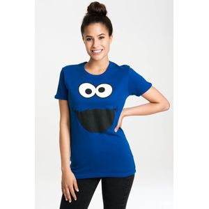 Logoshirt T-Shirt Cookie Monster – Face