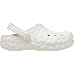 Crocs Classic Lined Geometric Clog White Maat 41/42 M7/W8