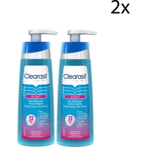 Clearasil Wasgel Ultra Gel Wash 200ml x2