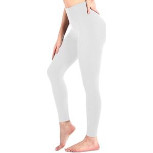 Zachte Hoge Taille Legging voor Dames - Stretchbroek voor Sport en Fitness