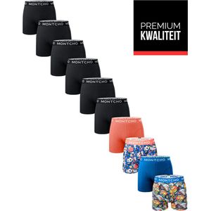 Heren Boxershorts - Onderbroeken Heren - Boxershorts - Ondergoed - 10 Pack Boxershorts - Sportief - Maat: (S - XXL) - Dazzle Print Series - MONTCHO