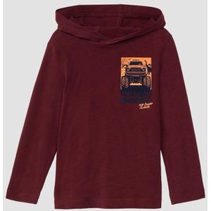 s.Oliver Shirt  navy / oranje / bordeaux