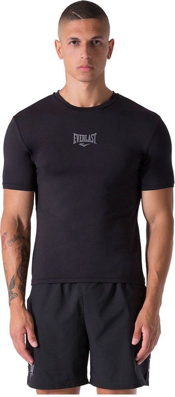 Everlast Technical T-shirt Met Korte Mouwen Zwart S Man