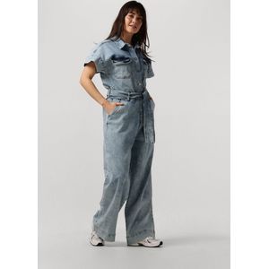 Lollys Laundry Mathildell Jumpsuit Ss Jumpsuits Dames - Blauw - Maat M