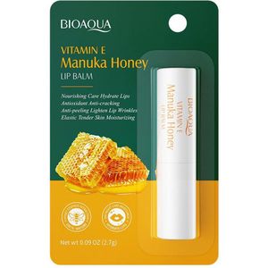 BIO AQUA | Lipbalsem | Lippenbalsum pearl shine | Lip balm pearl shine | balsem voor lippen - lip protector | Lip stick | Vitamine E & MANUKA HONING Lip Balsem