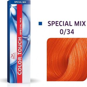 Vopsea Semipermanenta Wella Professionals Color Touch 0/34, 60ml