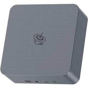 Beelink EQi12 Mini PC, Intel Core i5-1235U (tot 4.4GHz) 10K/12T, Mini Computer 16GB DDR4 3200MHz 500GB PCIe4.0 SSD, Dubbele HDMI-display 4K 60Hz/WiFi6/BT5.2/HTPC/NPU/AI/Ingebouwde voeding