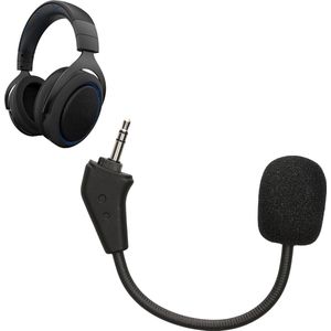 kwmobile microfoon voor gaming headset - geschikt voor Corsair HS50 HS60 HS60 Pro HS70 HS70 Pro HS75 - 10 cm - In zwart